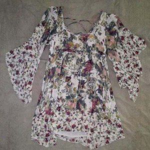 Free People Floral Boho Dress